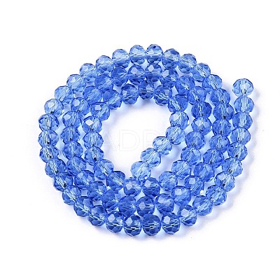 Glass Beads Strands EGLA-A044-T6mm-D14-1