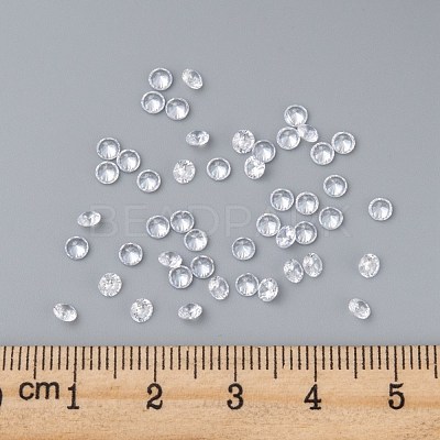 Clear Grade A Diamond Shaped Cubic Zirconia Cabochons X-ZIRC-M002-3mm-007-1