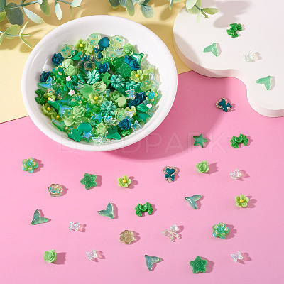 30g Luminous Opaque Resin Cabochons CRES-TA0001-55B-1