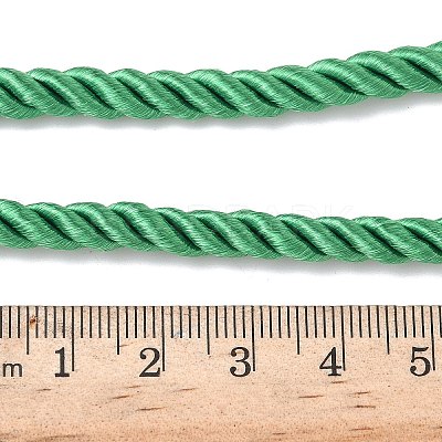 5MM Nylon Twisted Cord Necklace Making FIND-G096-01G-14-1