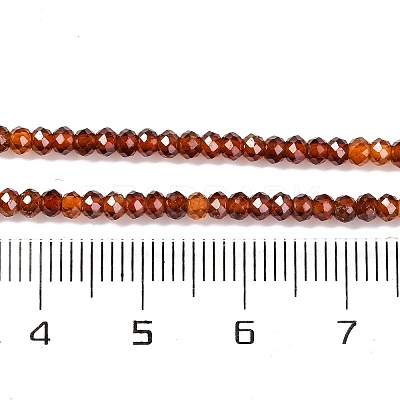 Natural Garnet Beads Strands G-F770-D03-02-1
