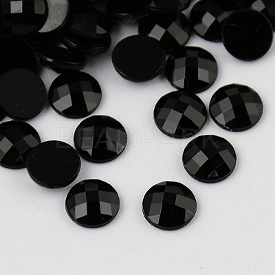 Taiwan Acrylic Rhinestone Cabochons ACRT-M005-20mm-01-1