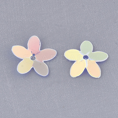 Plastic Paillette Beads PVC-R012-01190-1