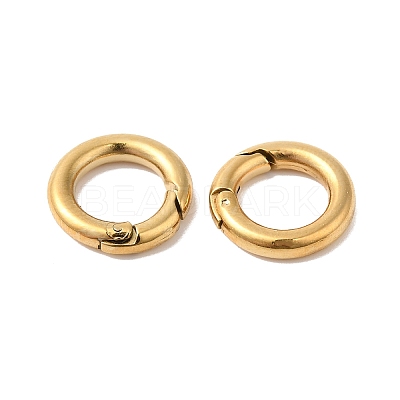 Ion Plating(IP) 304 Stainless Steel Spring Gate Ring STAS-Q215-53G-1