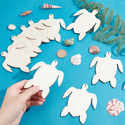 30Pcs Unfinished Poplar Wood Cutouts WOOD-AR0001-22-1