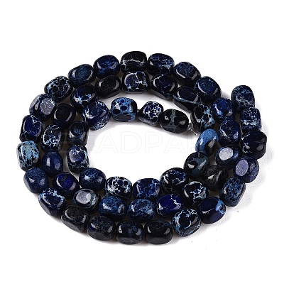 Natural Imperial Jasper Beads Strands G-N342-62A-1