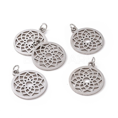 Non-Tarnish 304 Stainless Steel Pendants STAS-S105-T523S-1