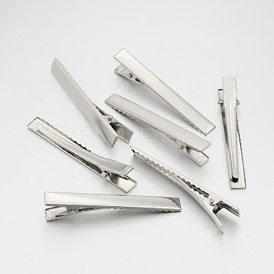 Iron Alligator Hair Clip Findings IFIN-A171-08E-02-1