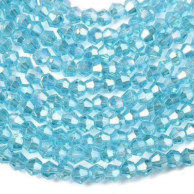 Glass Beads Strands LS-EGLA-S056-2mm-03-1