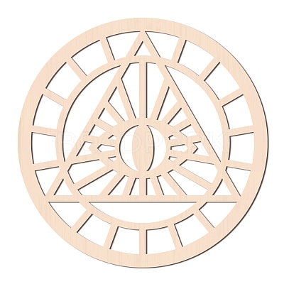 Laser Cut Wooden Wall Sculpture WOOD-WH0101-009-1