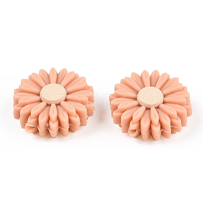 Food Grade Eco-Friendly Silicone Focal Beads SIL-F002-14D-1