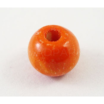 Natural Wood Beads X-YTB022-4-1