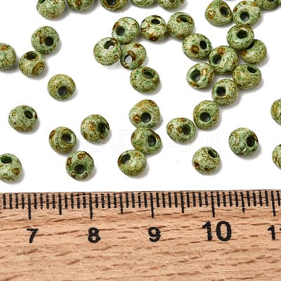 Opaque Glass Beads GL-CBA31A4-01E-1