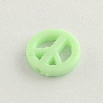 Opaque Acrylic Beads SACR-Q098-05-1