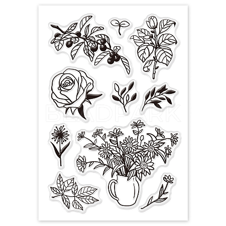 PVC Plastic Stamps DIY-WH0167-56-23-1