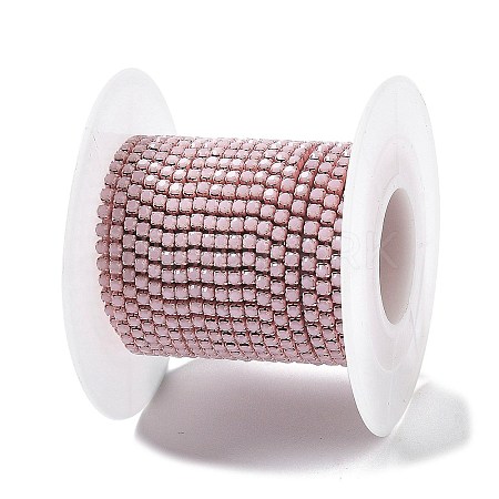 Iron Rhinestone Glass Cup Chain CH-U001-01B-1