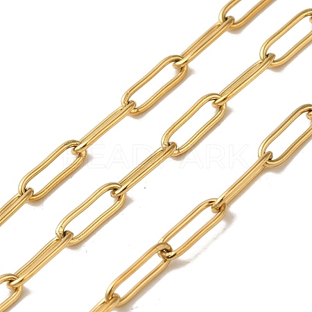 Ion Plating(IP) 304 Stainless Steel Oval Link Chains CHS-Q006-20G-1