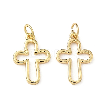 Brass Pendants KK-L243-04G-1