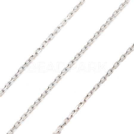 925 Sterling Silver Paperclip Chains LS-STER-P064-04S-1