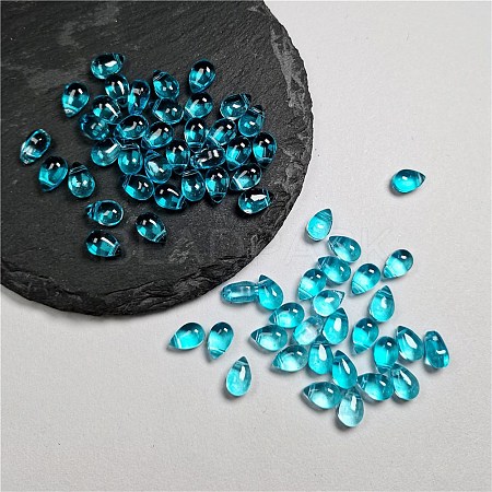 Transparent Glass Beads GLAA-TAC0025-05B-1