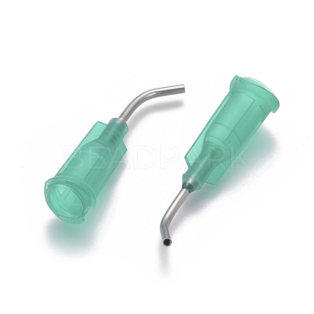 Plastic Fluid Precision Blunt Needle Dispense Tips TOOL-WH0080-04C-1