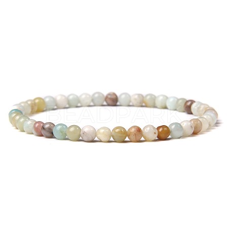 4MM Natural Amazonite Stretch Bracelets RP2095-1-1