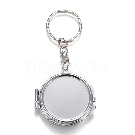 Iron Folding Mirror Keychain KEYC-H110-03P-1