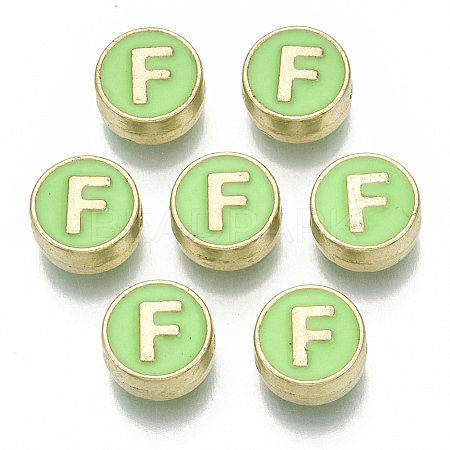 Alloy Enamel Beads LS-ENAM-S122-028F-NR-1