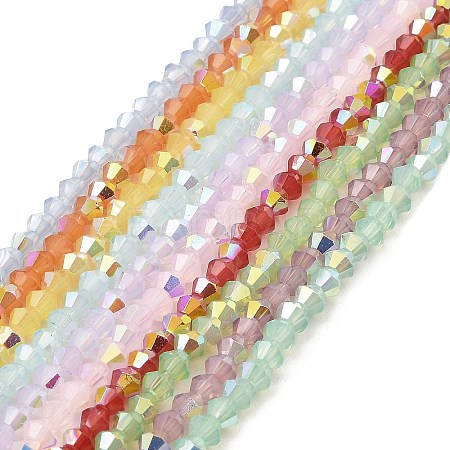 Baking Paint Glass Beads Strands DGLA-F029-J2mm-A-1