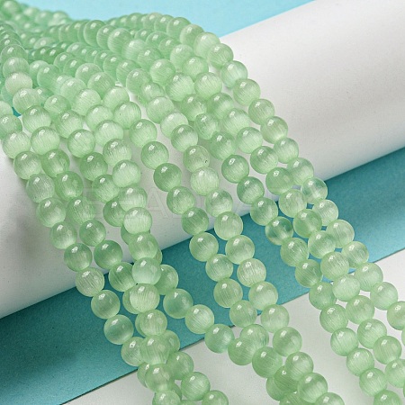 Cat Eye Beads Strands CE-F022-4mm-20-1