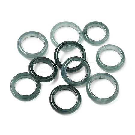 Natural Jadeite Linking Rings G-Z125-09A-1