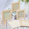 DIY Children Wood Decoration Clay Picture Frame WOOD-WH20008-07E-3