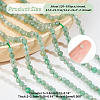 2 Strands Natural Green Aventurine Beads Strands G-NB0005-02-2