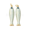 Brass Pendants KK-D019-29C-06G-1