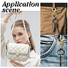 Brass Swivel Snap Hook Clasps FIND-WH0817-108G-5