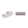 304 Stainless Steel Ribbon Crimp Ends STAS-P249-27C-P-2
