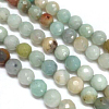 Natural Flower Amazonite Beads Strands LS-G-G542-8mm-02-2
