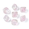 Handmade Foil Glass Beads Strands FOIL-N033-01A-1