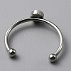 304 Stainless Steel Cuff Ring Components FIND-WH0129-74A-P-2