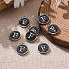 Platinum Plated Alloy Charms ENAM-S118-02F-P-5