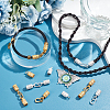 12Pcs 2 Colors Zinc Alloy Hook and S-Hook Clasps FIND-PH0009-20-4