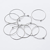 925 Sterling Silver Earring Hoop STER-K167-066S-2