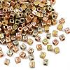 Opaque Acrylic Beads OACR-H052-02B-1