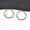 201 Stainless Steel Hoop Earrings EJEW-Z137-02P-04-1