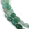 Natural Green Aventurine Beads Strands G-P497-01B-20-4