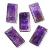 Natural Amethyst Pendants G-G123-03C-1