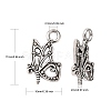 Tibetan Style Alloy Pendants LS-TIBEP-A100603-S-LF-2