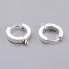 201 Stainless Steel Huggie Hoop Earrings Findings STAS-A167-01A-S-2