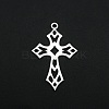 Non-Tarnish 201 Stainless Steel Pendants STAS-R111-JA682-1