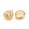 304 Stainless Steel Pendants STAS-N109-148G-02-2